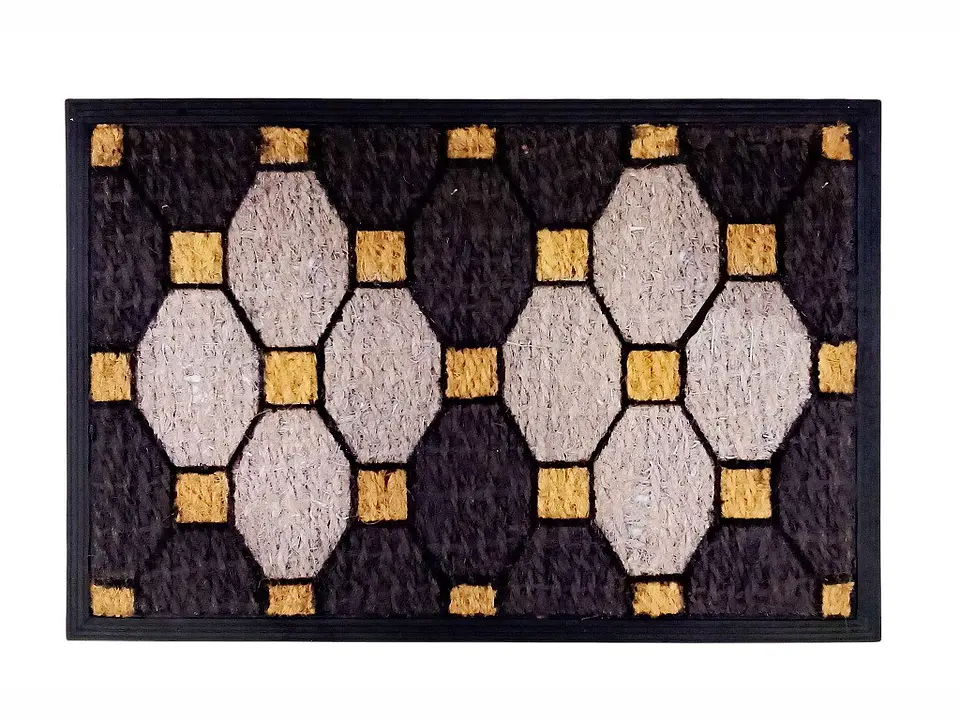 Piso De Mimbre Con Goma De 40x60 Cms 1