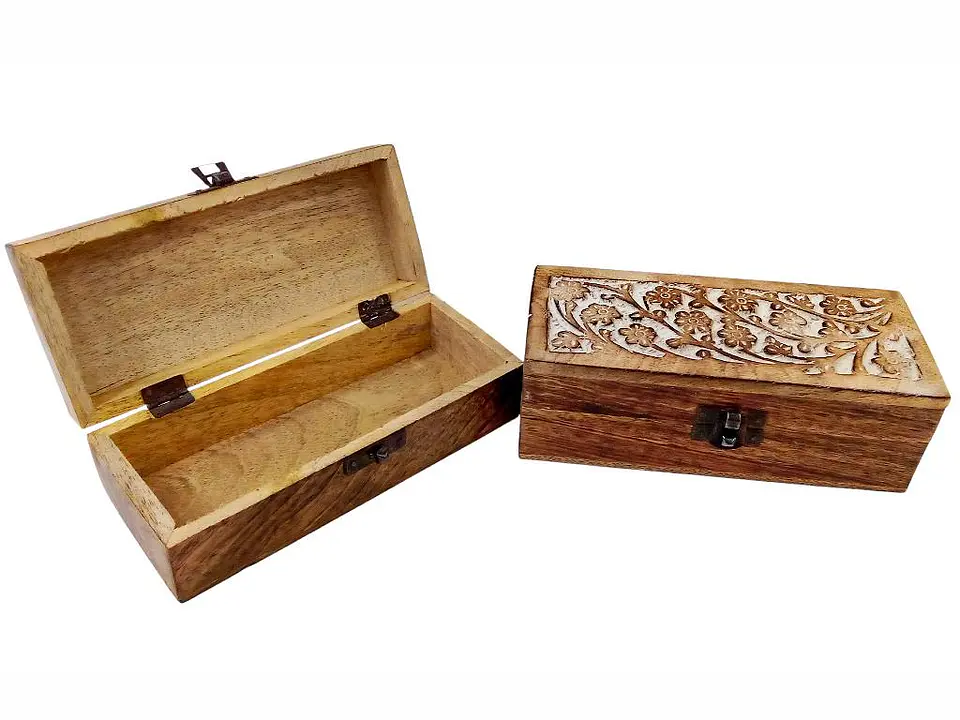 Caja De Madera Rectangular 1