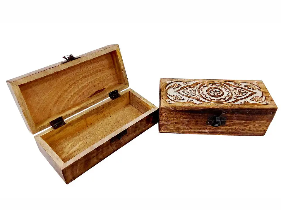 Caja De Madera Rectangular 1