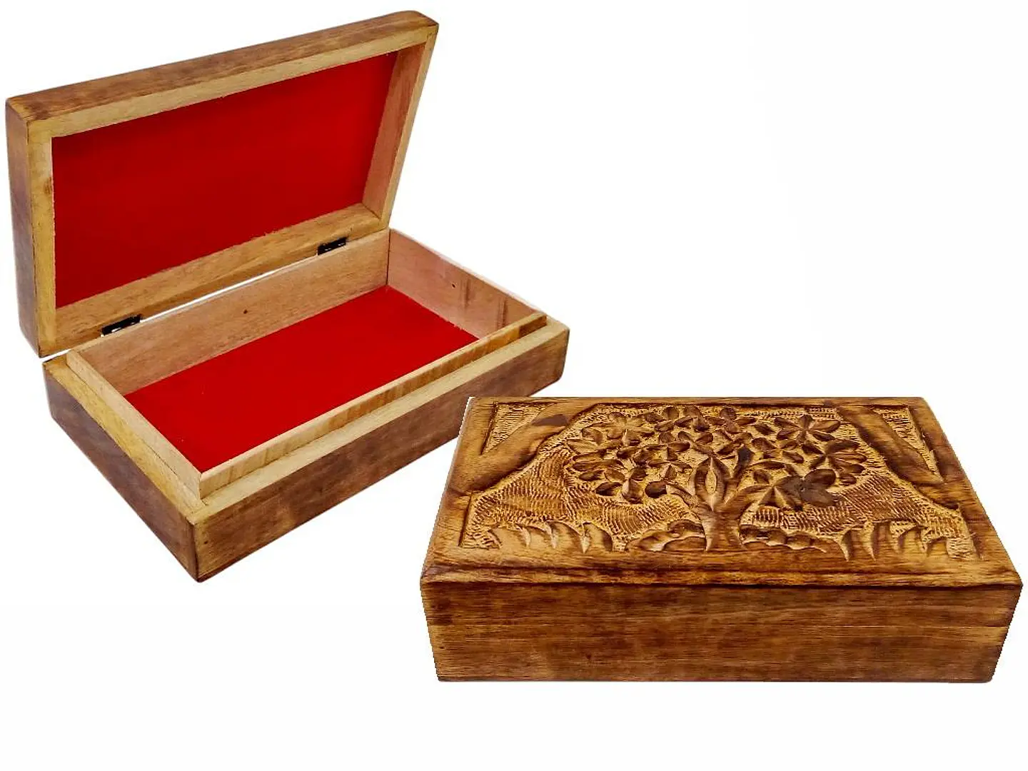 Caja De Madera Rectangular 1