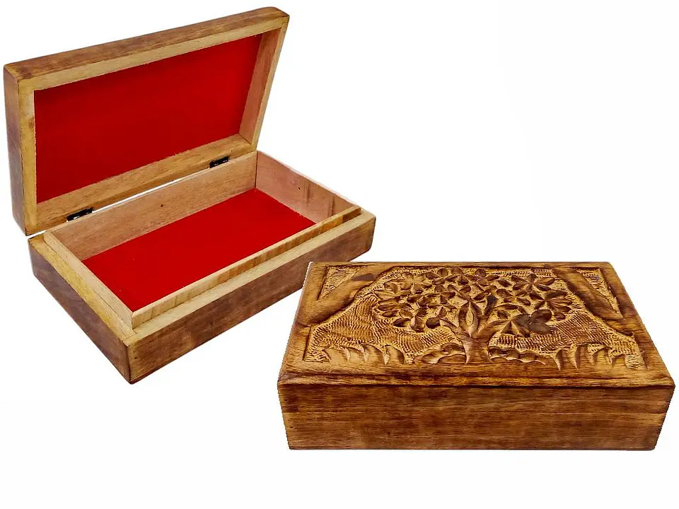 Caja De Madera Rectangular 1