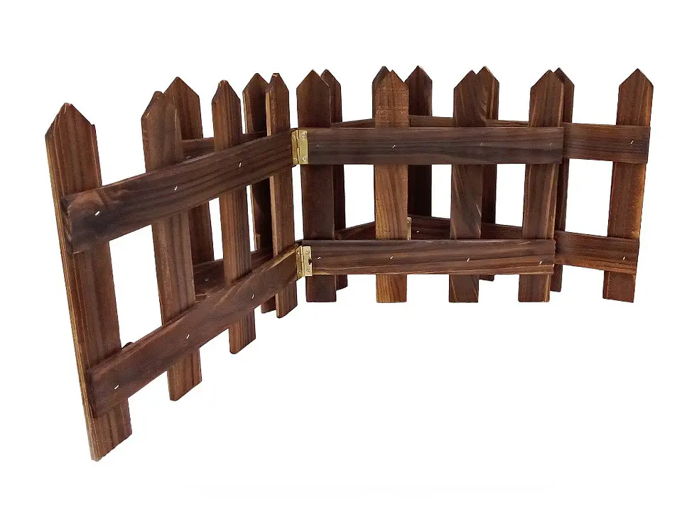 Cerco De Madera Para Plantas De 1,2 Mt 1