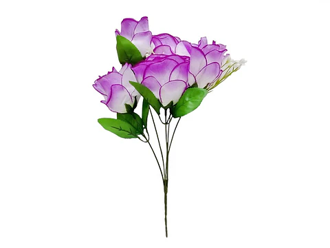 Flores Artificiales  De 5 Cabezas