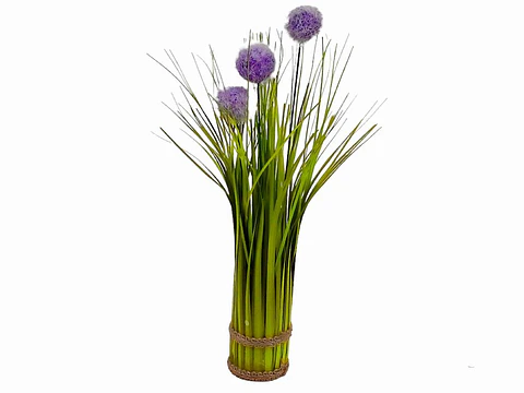 Flores Artificiales De 3 Cabezas