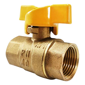 Válvula De Bola 1/2 Pulgada Gas Alto Tráfico
