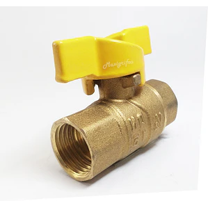 Válvula De Bola 1/2 Pulgada Gas Alto Tráfico