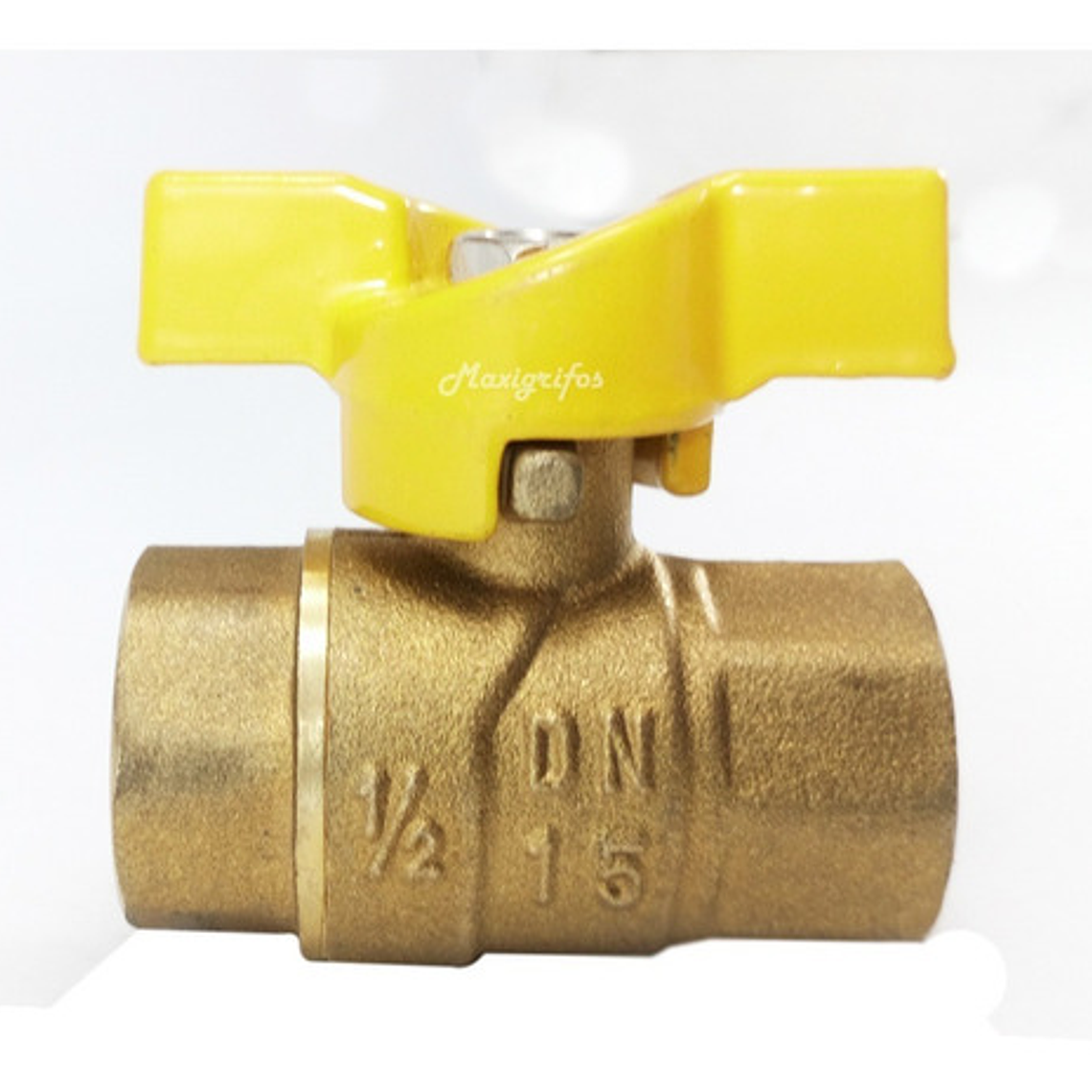 Válvula De Bola 1/2 Pulgada Gas Alto Tráfico 3