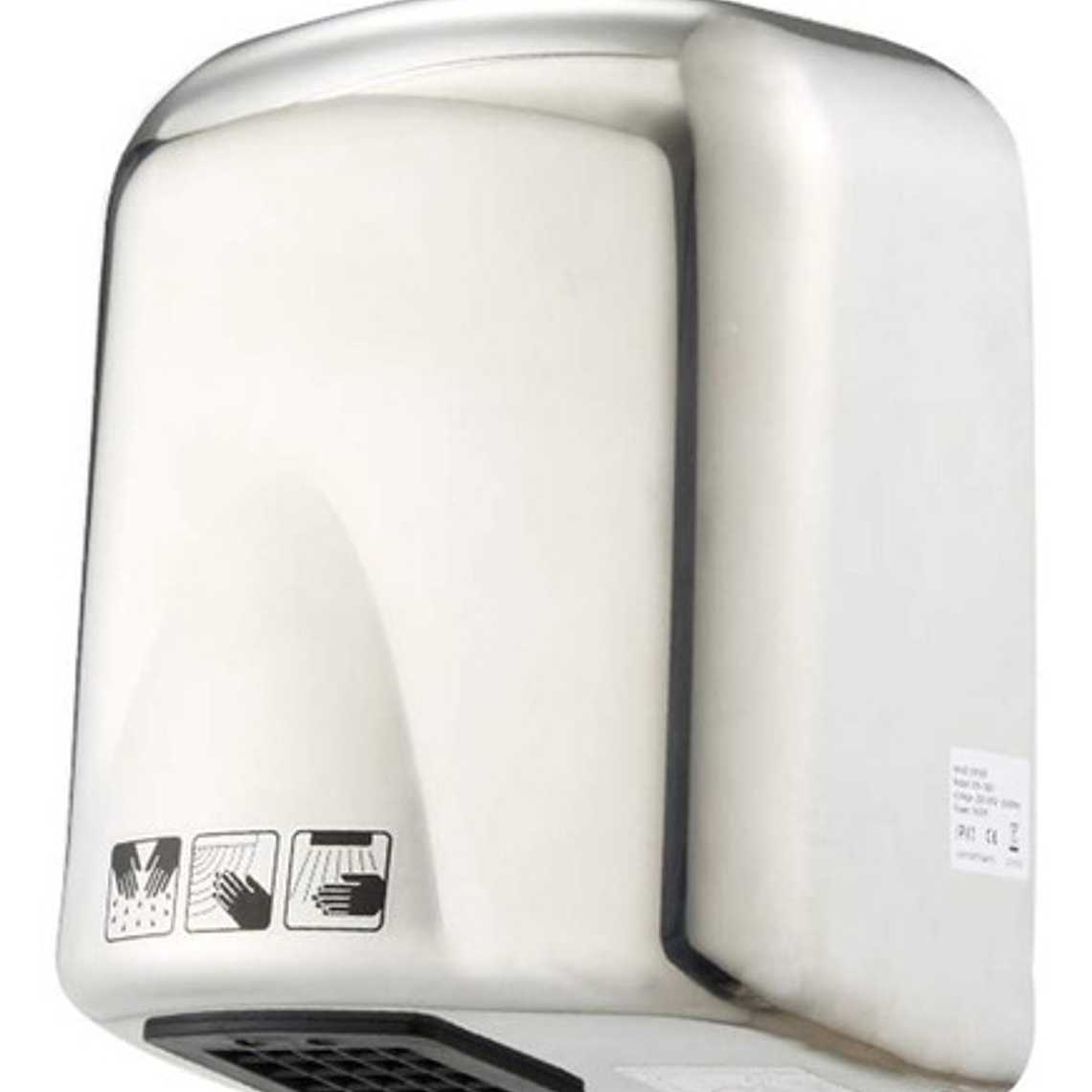 Secador De Manos Automático 110v Acero Brillante  1