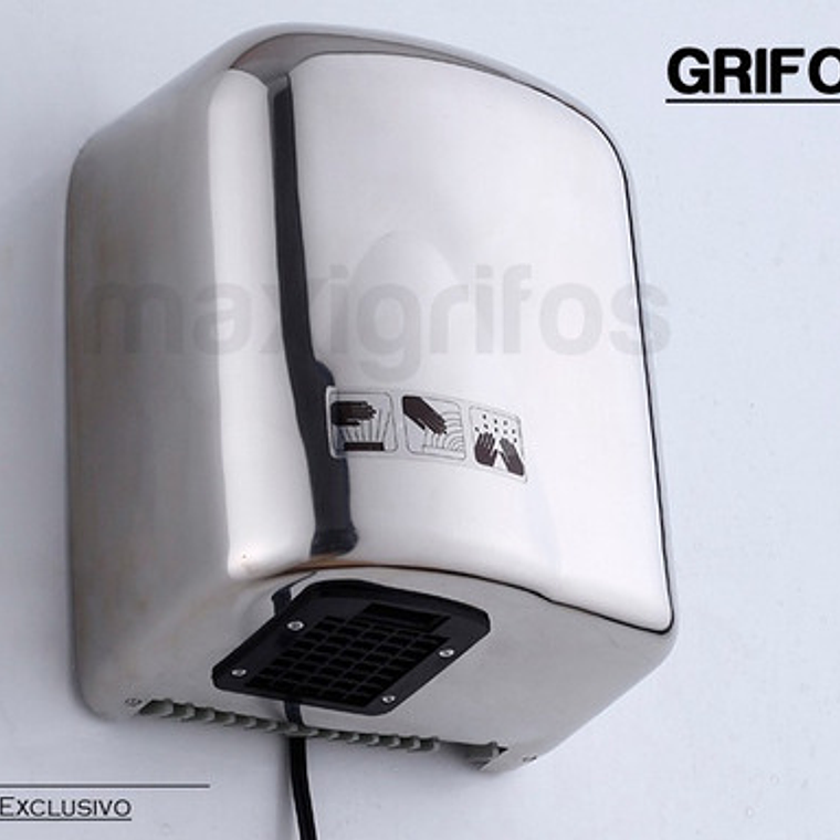 Secador De Manos Automático 110v Acero Brillante  4