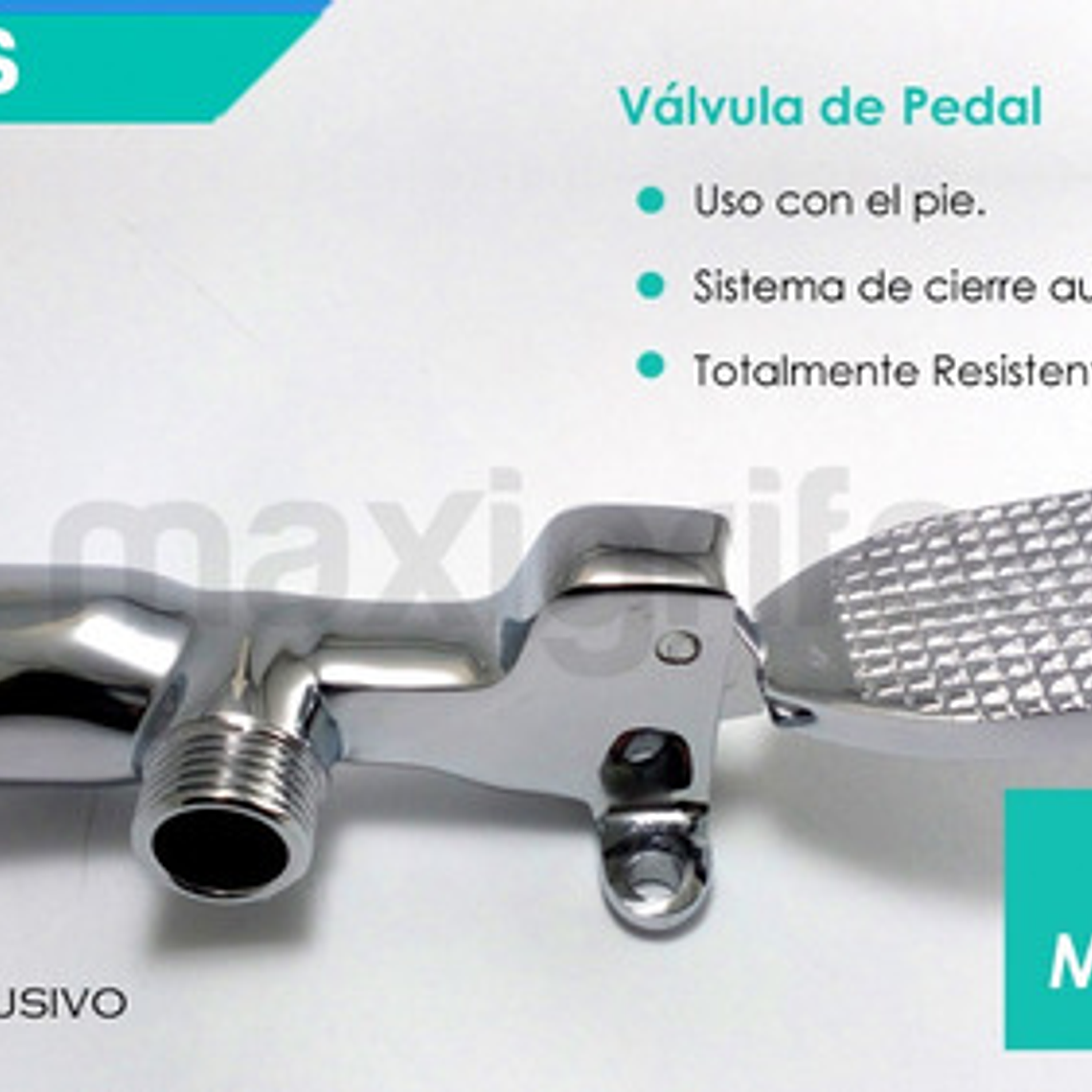 Kit Válvula O Llave Pedal Lavamanos28*31/desagüe/acoples/cue 2
