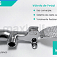 Kit Válvula O Llave Pedal Lavamanos28*31/desagüe/acoples/cue - Miniatura 2