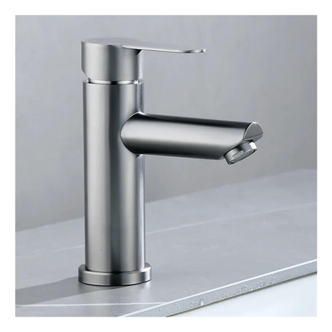 Griferia Para Lavamanos Agua Fría Y Caliente  4