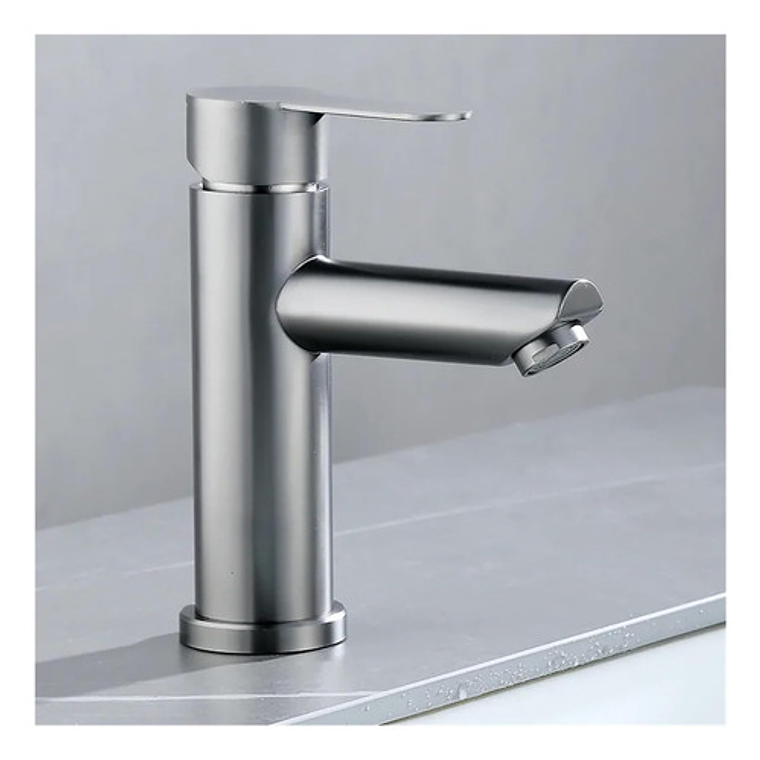 Griferia Para Lavamanos Agua Fría Y Caliente  4