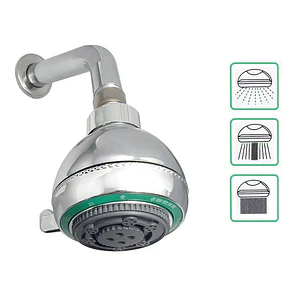 Regadera Ducha Plástica 3 Funciones De Lujo Incluye Tubo