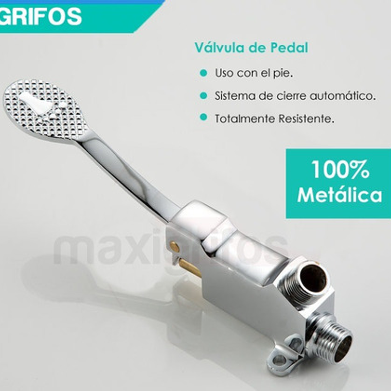 Kit Válvula O Llave Pedal Lavamanos28*31/desagüe/acoples/cue 2