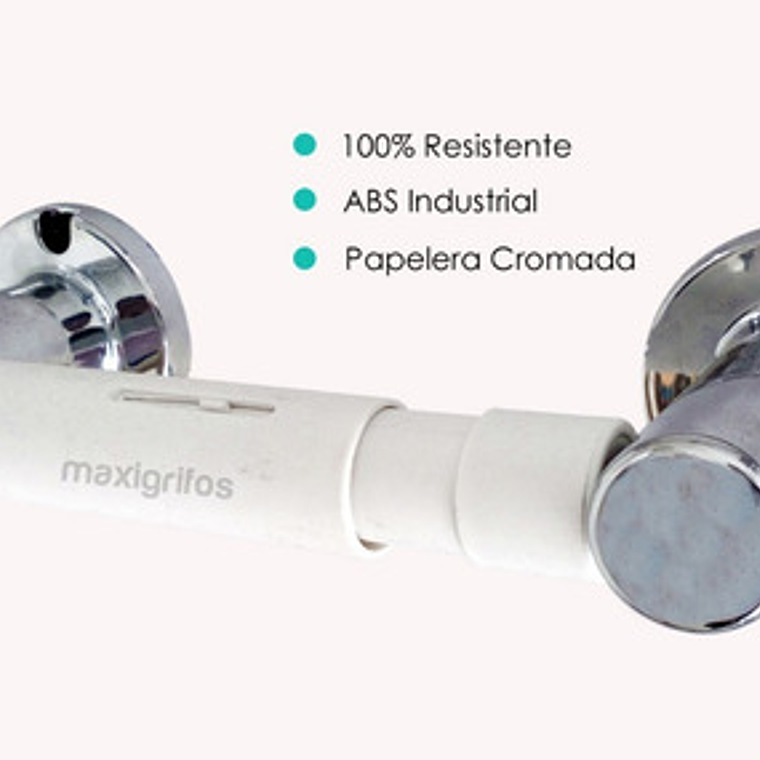 Portarollo Papelera Abs Moderno 2