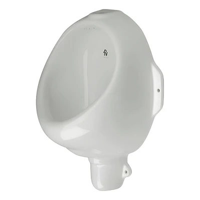 Orinal Blanco En Cerámica Moderno Sifón Oculto