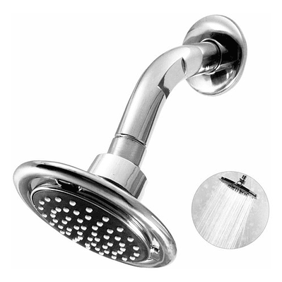 Regadera Ducha Plástica Abs Industrial De Lujo Incluye Tubo