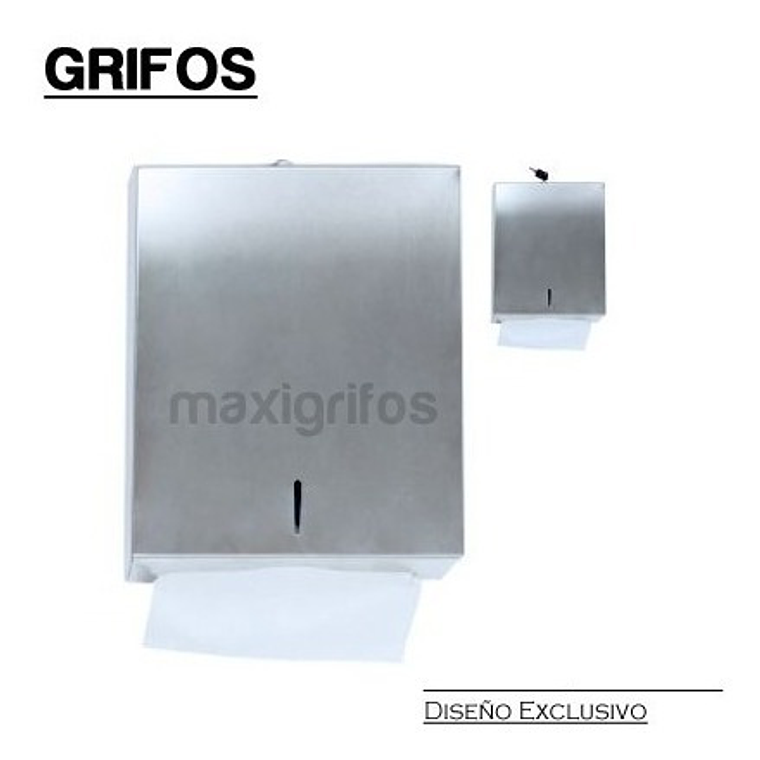 Dispensador De Toallas Acero Inoxidable 3