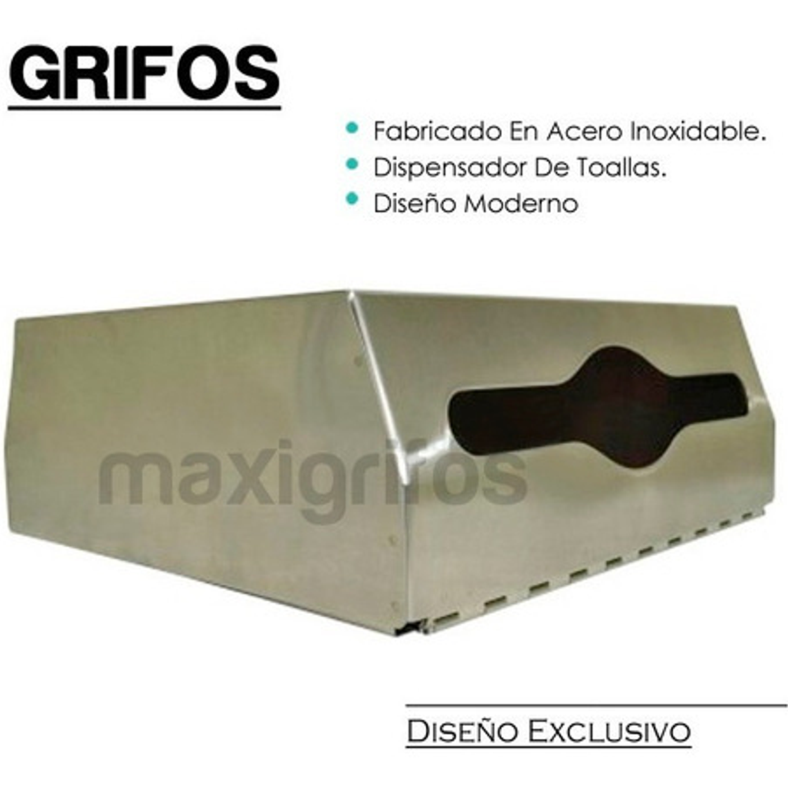 Dispensador De Toallas Acero Inoxidable 4