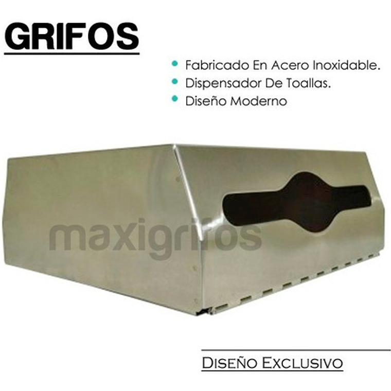 Dispensador De Toallas Acero Inoxidable 4