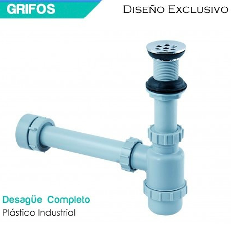 Kit Válvula O Llave Pedal Lavamanos35*38/desagüe/acoples/cue 5