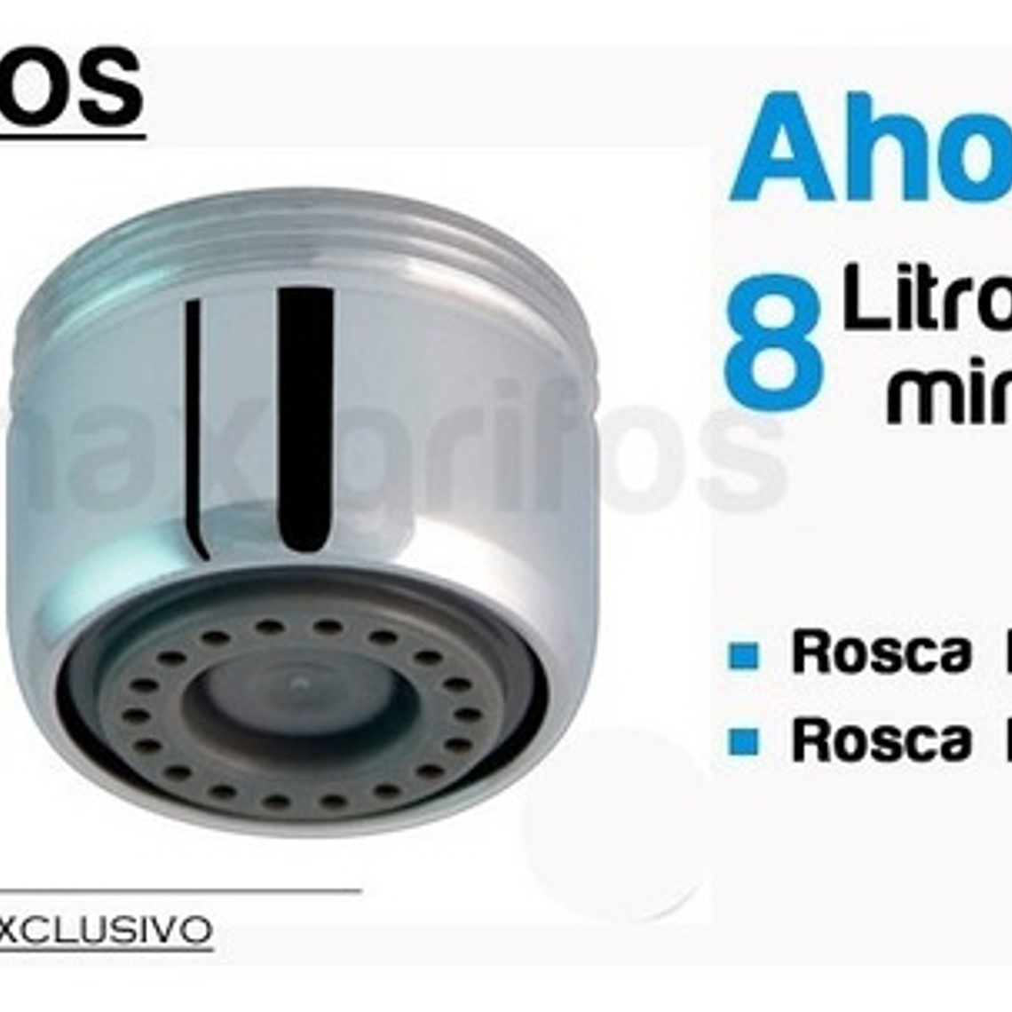 Economizador Ahorrador De Agua Macho O Hembra  3