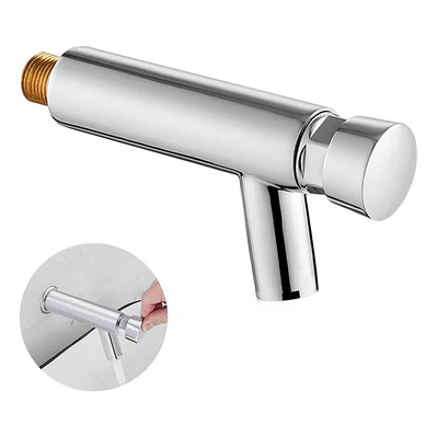 Llave Lavamanos De Push De Pared Cierre Automático