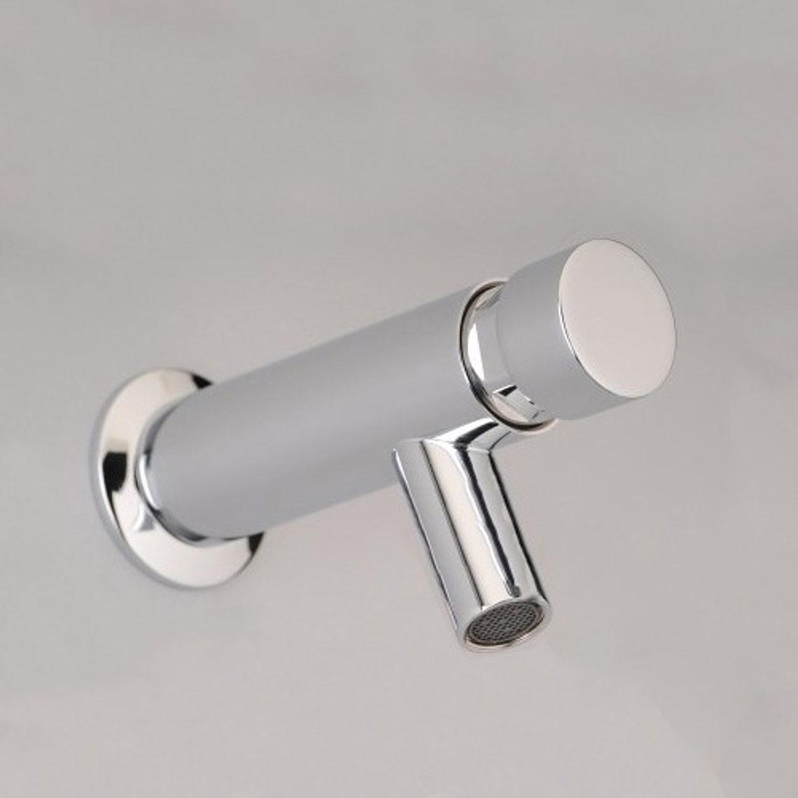 Llave Lavamanos De Push De Pared Cierre Automático 5