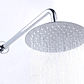 Regadera Ducha Metálica 25 X 25 Redonda Incluye Tubo - Miniatura 2