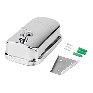 Dispensador De Jabón Líquido Acero Inox. 1000 Ml