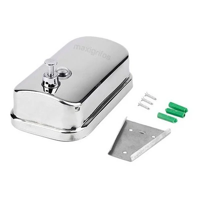 Dispensador De Jabón Líquido Acero Inox. 1000 Ml