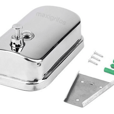 Dispensador De Jabón Líquido Acero Inox. 1000 Ml