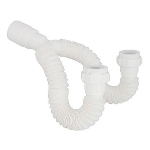 Sifón Flexible Doble Para Lavaplatos O Lavamanos O Lavadero