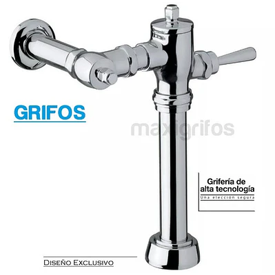 Fluxometro Para Sanitario En Bronce 5 Años De Garantía