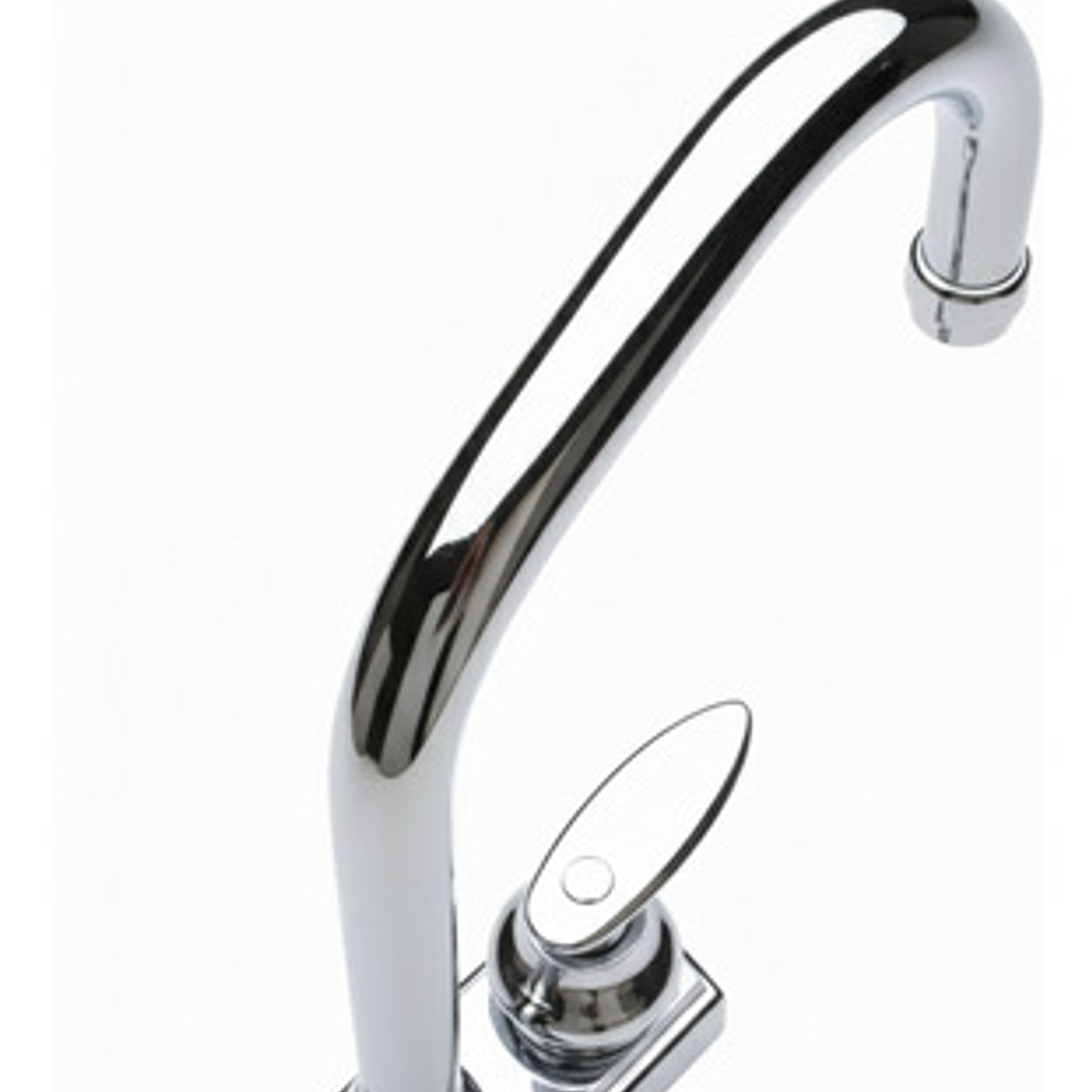 Griferia Lavaplatos Agua Fría Cuello Alto Redondo Plástica 2