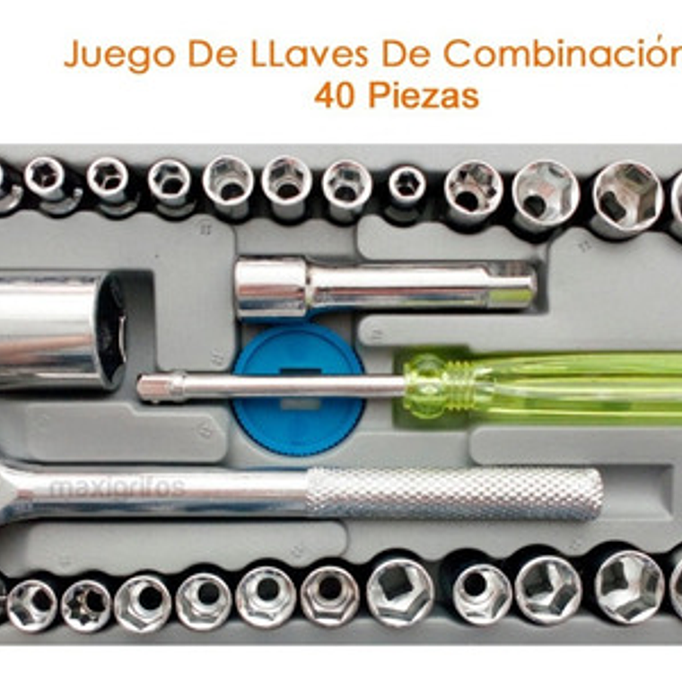 Juego Raches X 40 Piezas Mecanica Motos Y Carros  2