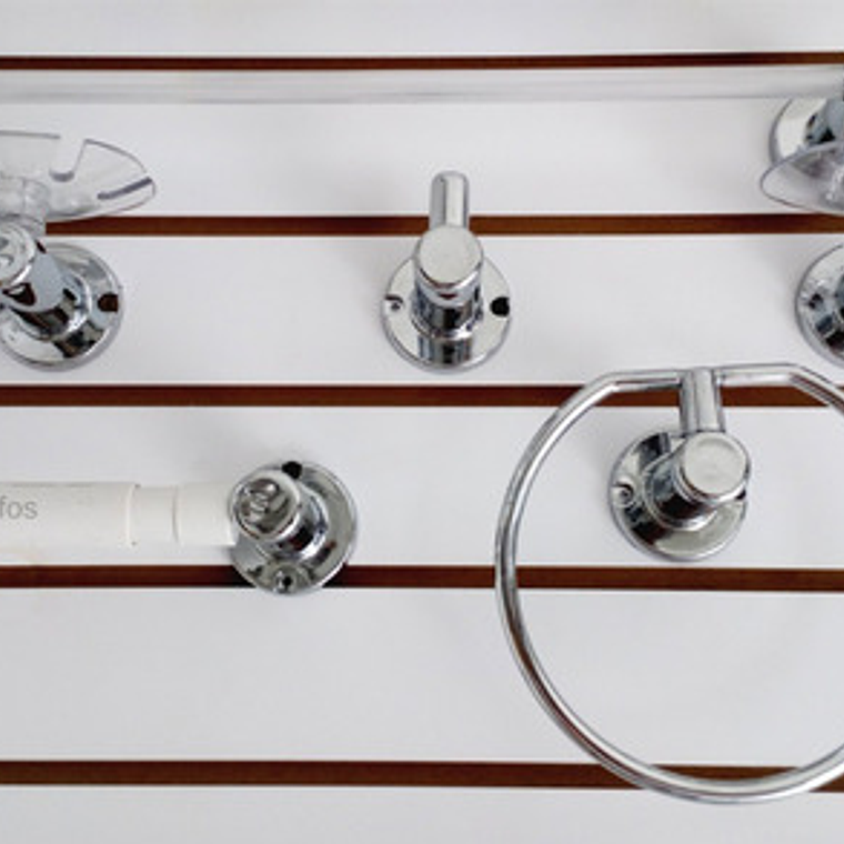 Juego De Accesorios Baño Abs Moderna 2