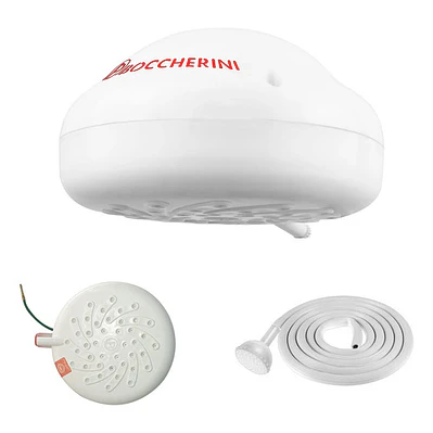Columna Ducha Eléctrica Boccherini Premium Blanca