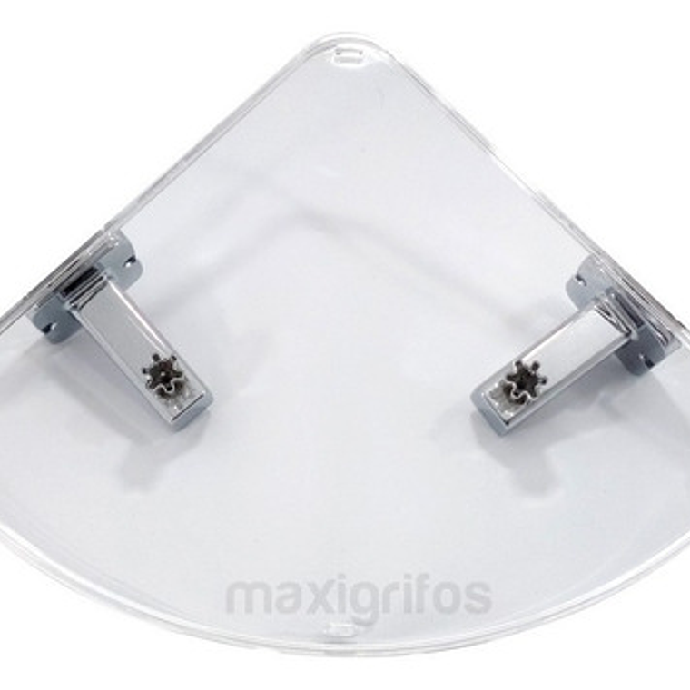 Repisa Esquinera Acrílica Maxigrifos Resistente  34cm X 25cm 2