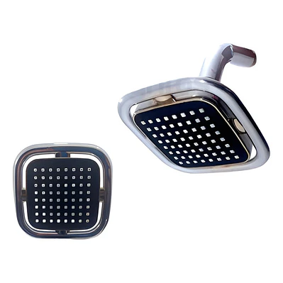 Regadera Ducha Plástica Abs Industrial De Lujo Incluye Tubo