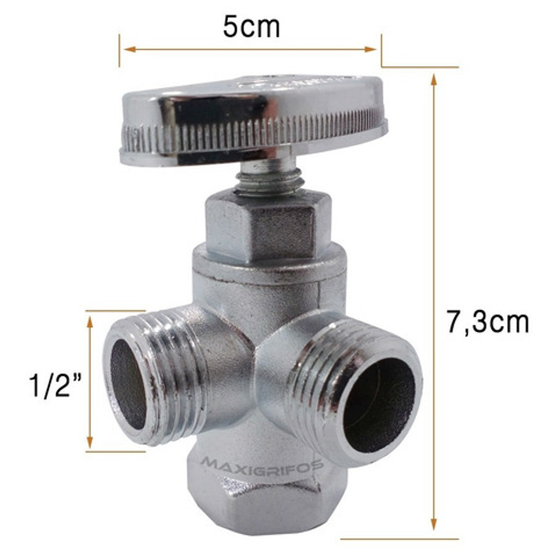 Registro Regulación Doble Grinaca Metálico 2