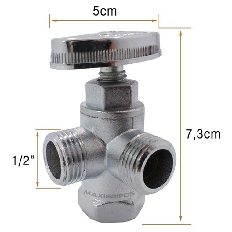 Registro Regulación Doble Grinaca Metálico 2