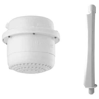 Ducha Eléctrica Boccherini Automática 120v Con Niple O Tubo
