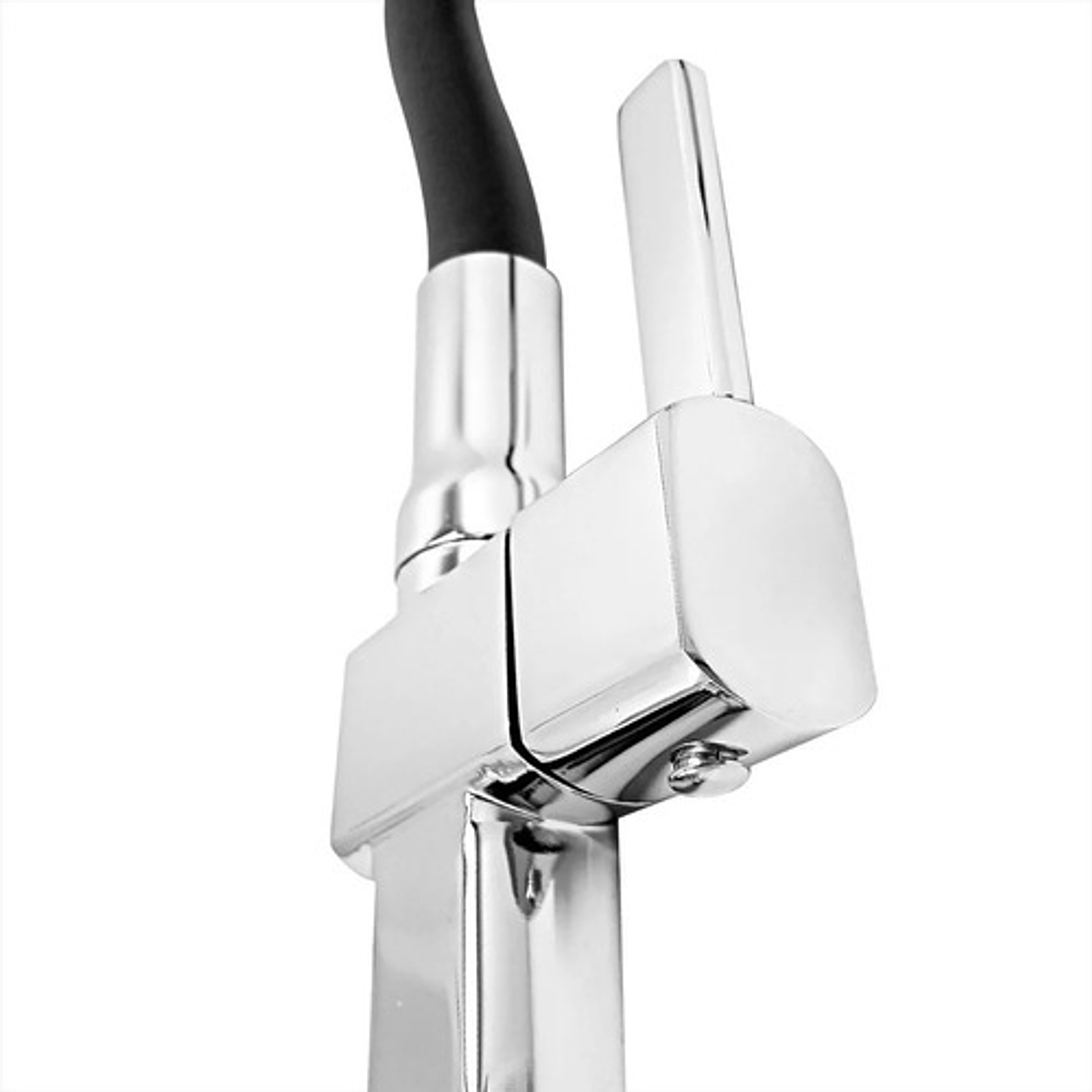 Griferia Lavaplatos Agua Fría Cuello Flexible Metálica 4