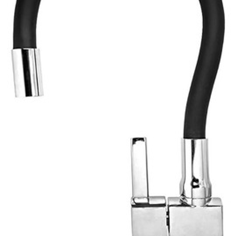 Griferia Lavaplatos Agua Fría Cuello Flexible Metálica 5