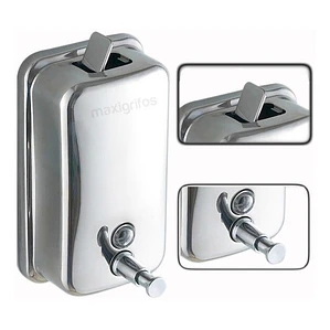 Dispensador De Jabón Líquido Acero Inox. 500 Ml