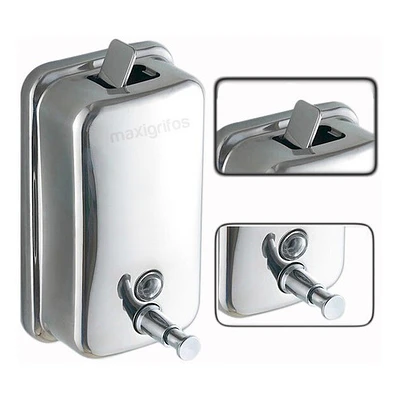 Dispensador De Jabón Líquido Acero Inox. 500 Ml