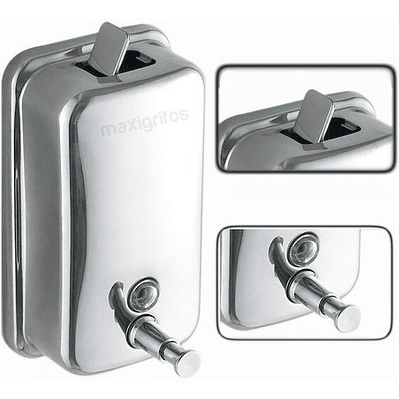 Dispensador De Jabón Líquido Acero Inox. 500 Ml