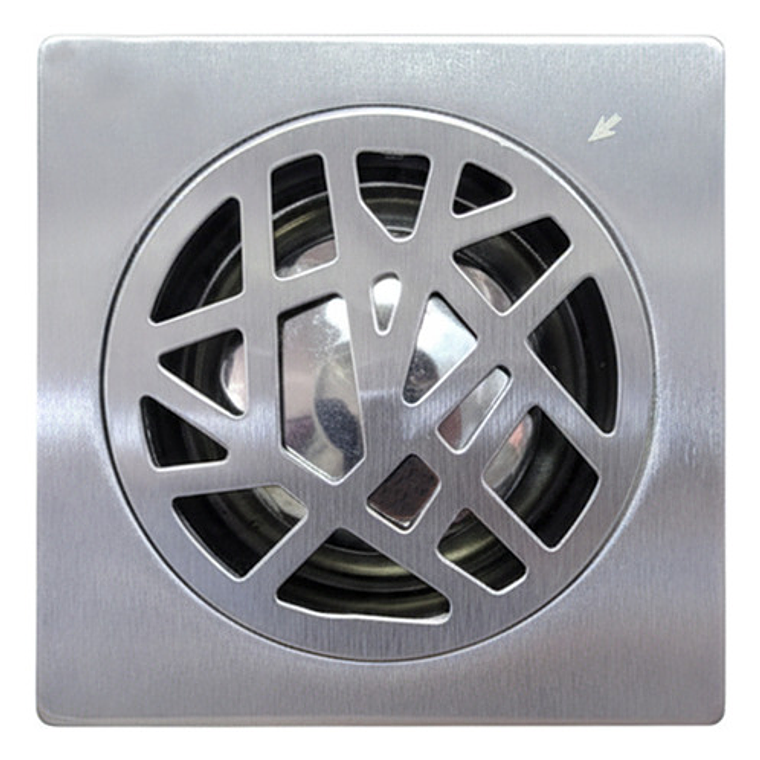 Rejilla Piso En Acero 10x10 Antiolor Y Anticucarachas 1